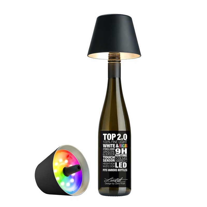 Sompex Tischlampe Top 2.0 schwarz