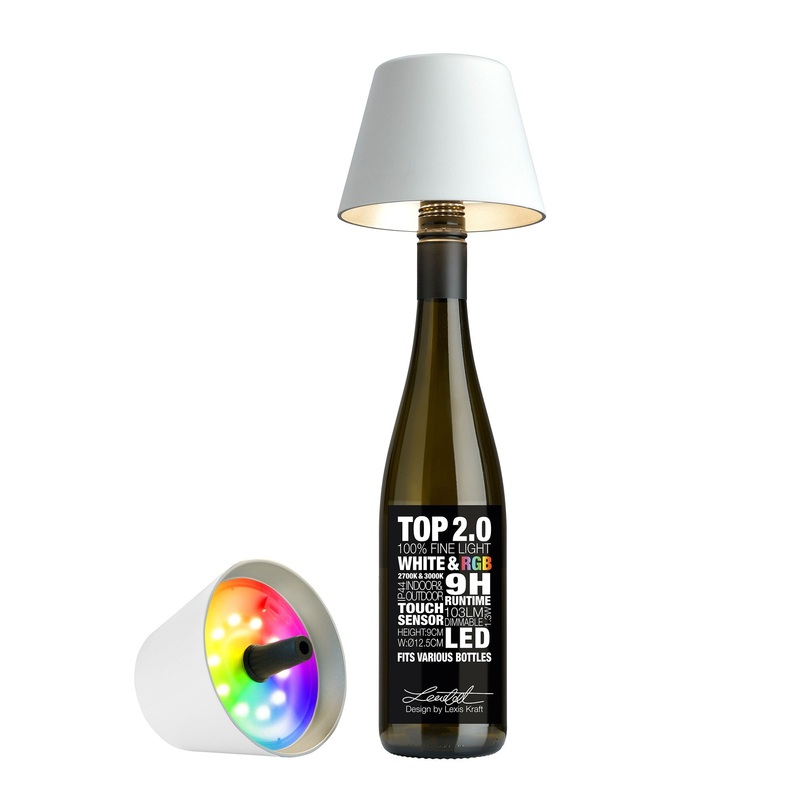 Sompex Tischlampe Top 2.0 weiss
