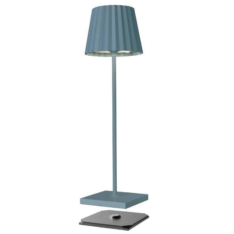 Sompex Tischlampe TROLL 2.0 blue, 38cm