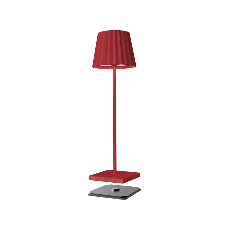 Sompex Tischlampe TROLL 2.0 rot 38cm