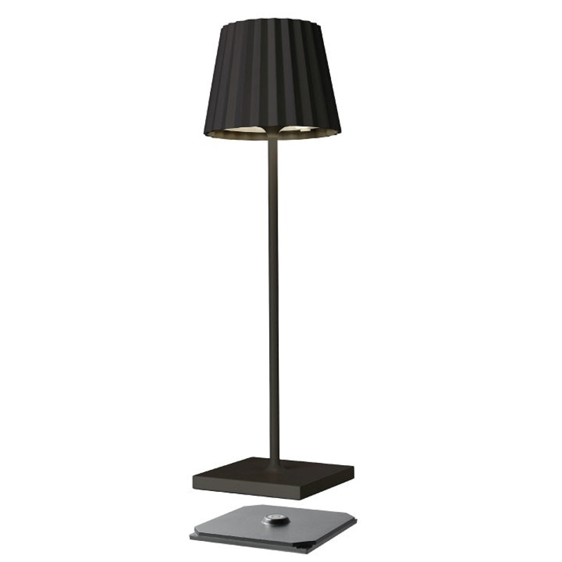 Sompex Tischlampe TROLL 2.0, schwarz, 38cm