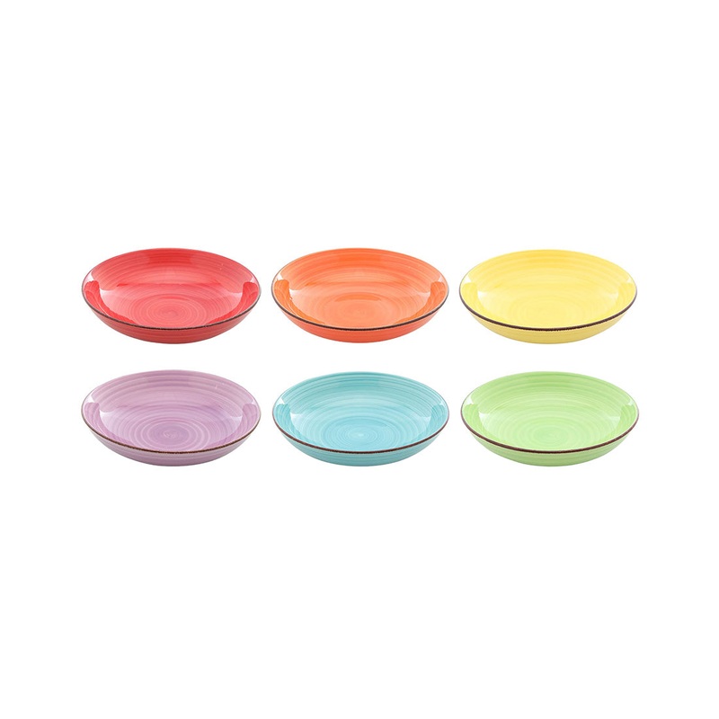 Tavola Kchenbedarf Teller 23cm uni 6 Stck assortiert