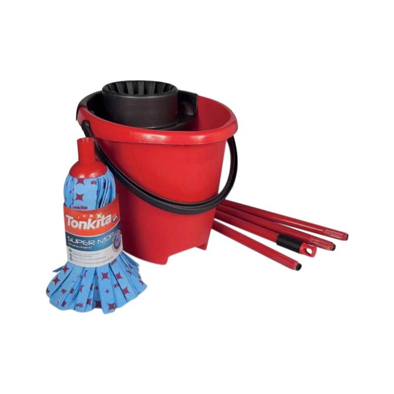 Tonkita Reinigen & Pflegen Bodenreinigungsset Mop
