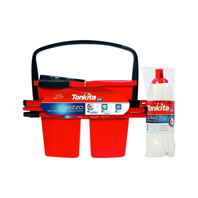 Tonkita Reinigen & Pflegen Strizzo komplettes Bodenreinigungsset