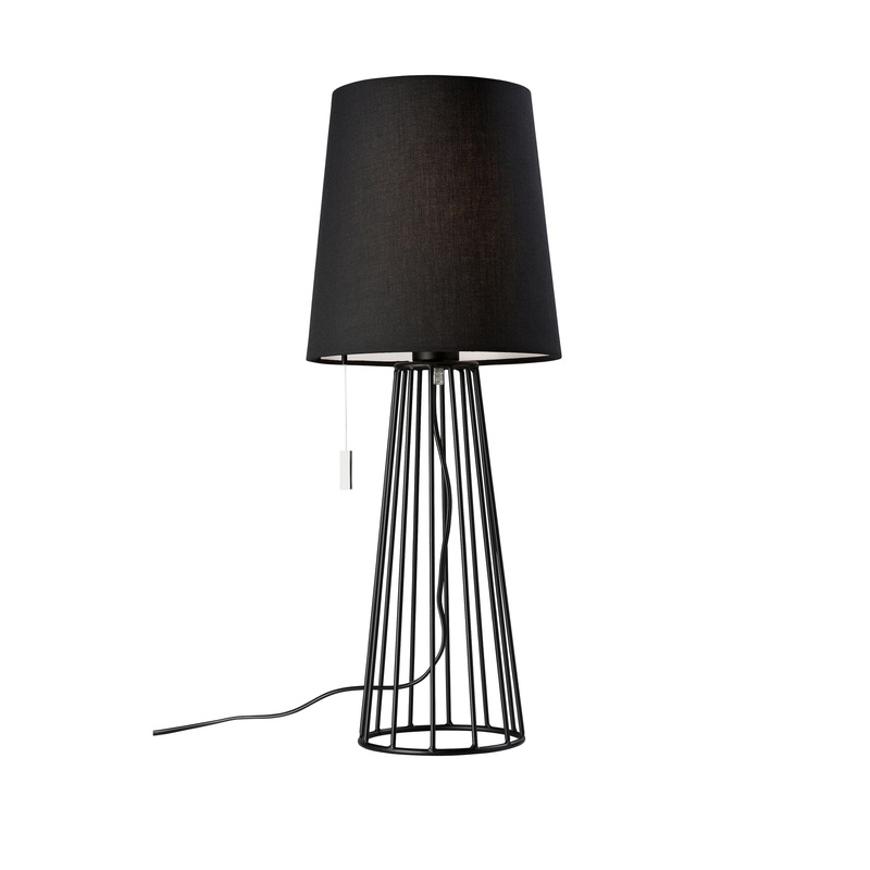 VilleroyBoch Tischlampe MAILAND H59 BLACK