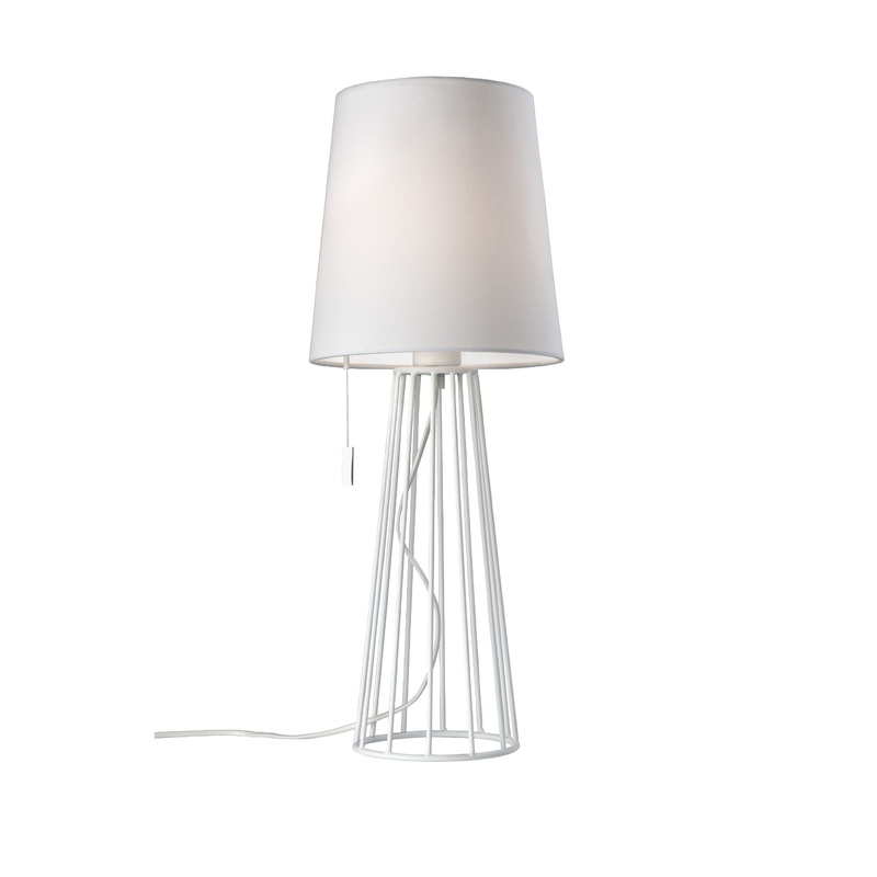 VilleroyBoch Tischlampe MAILAND H59 WHITE