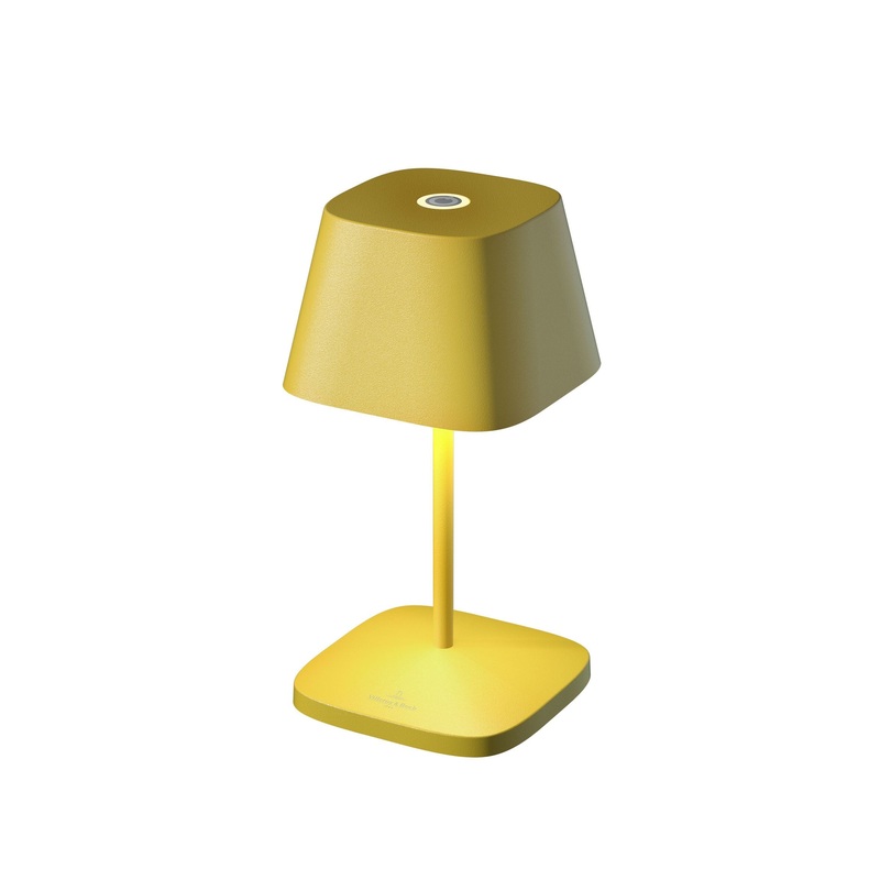VilleroyBoch Tischlampe mit Akku Neapel 2.0, gelb