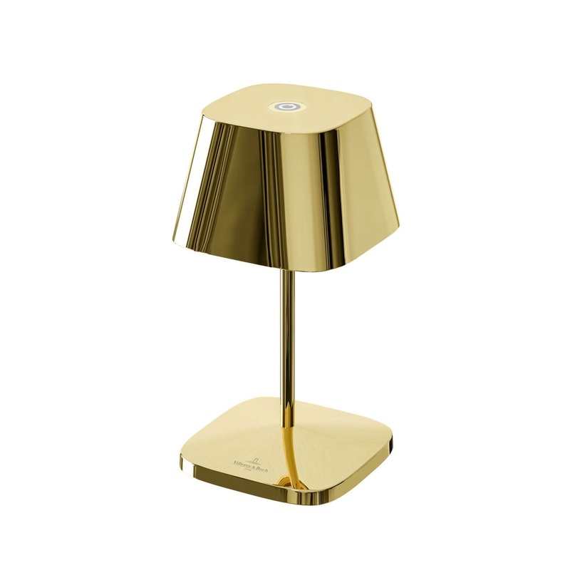 VilleroyBoch Tischlampe mit Akku Neapel 2.0 gold
