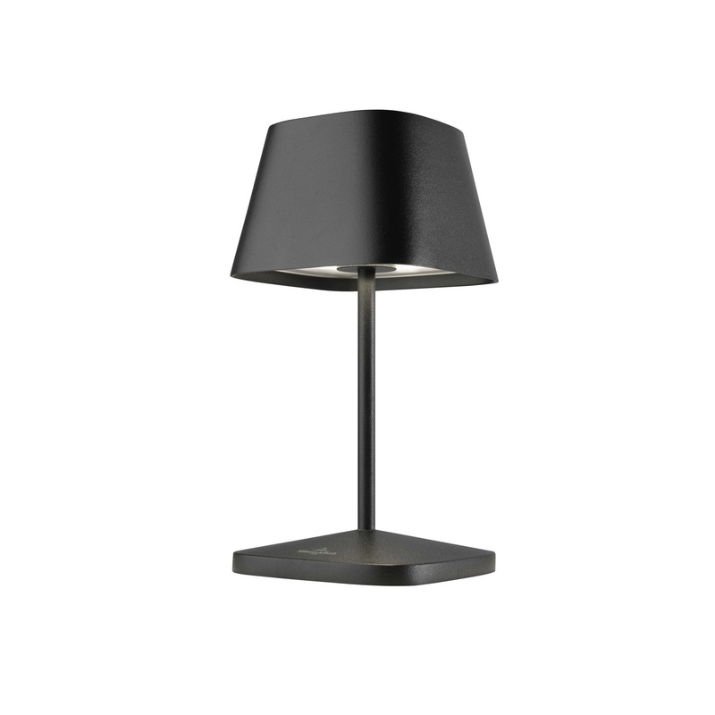 VilleroyBoch Tischlampe mit Akku Neapel 2.0 Schwarz