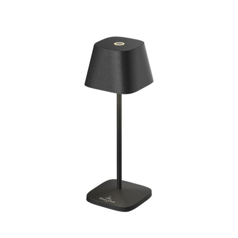 VilleroyBoch Tischlampe Neapel Micro Schwarz