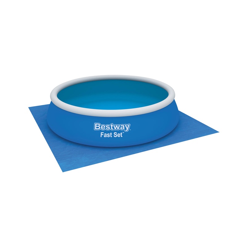 Bestway Freizeit Outdoor Bodenplane fr Pools 488 x 488 cm