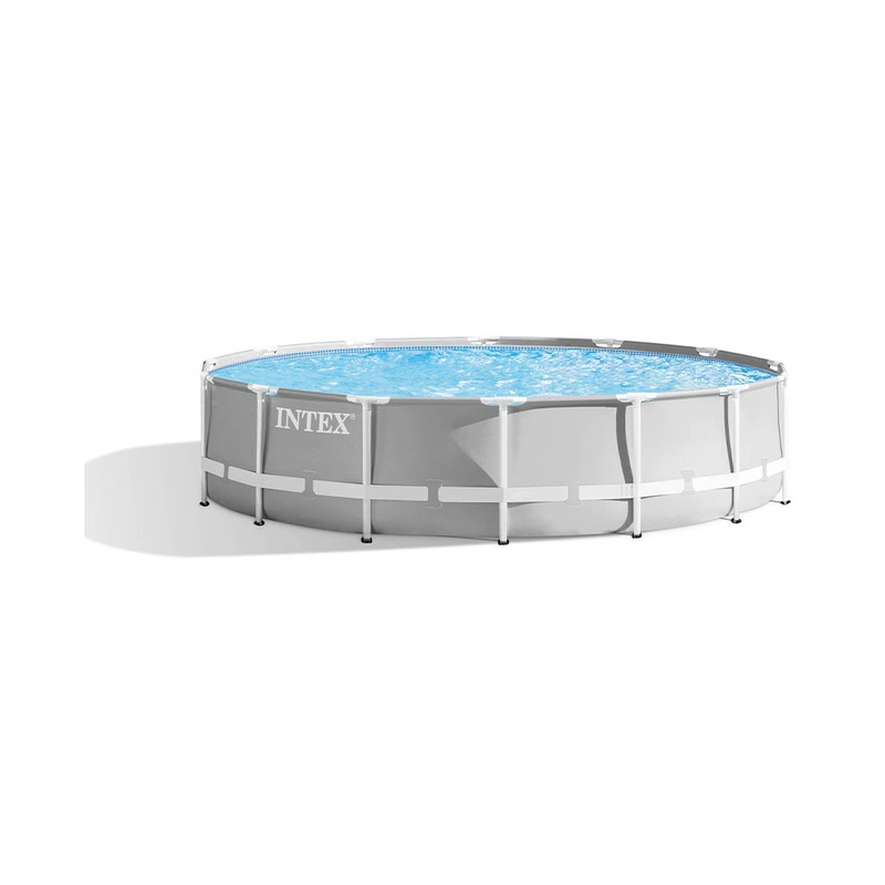 INTEX Freizeit Outdoor Pool Prism Frame rund  427x107cm
