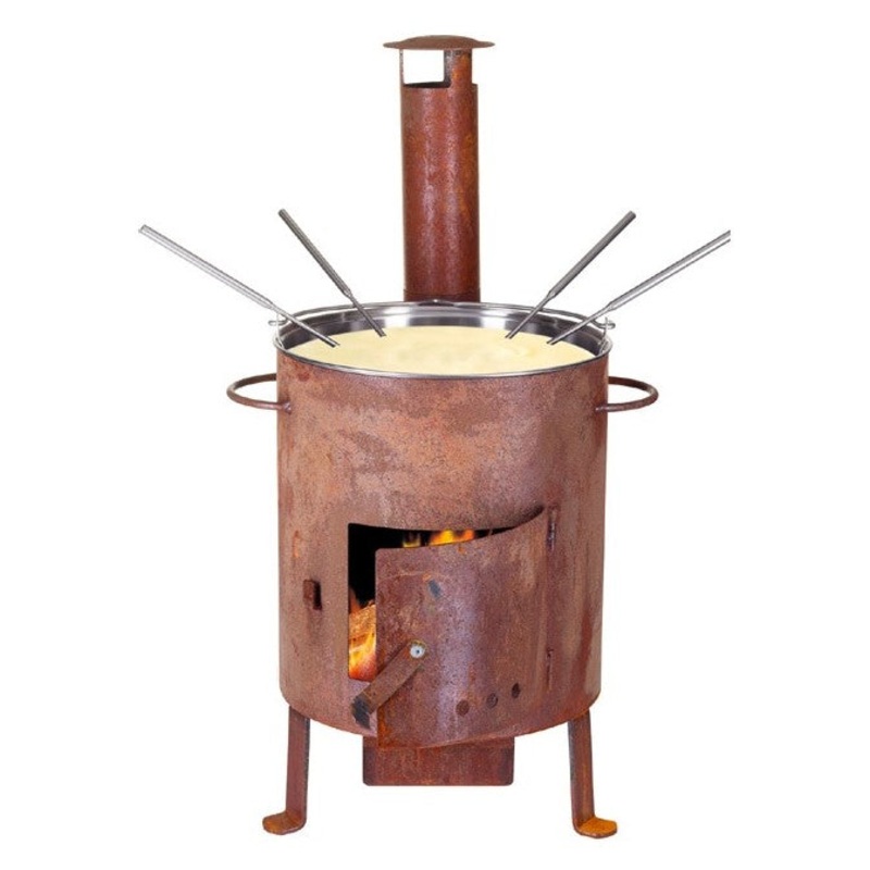 Nouvel Fondue-Set Grill-Ofen Outdoor