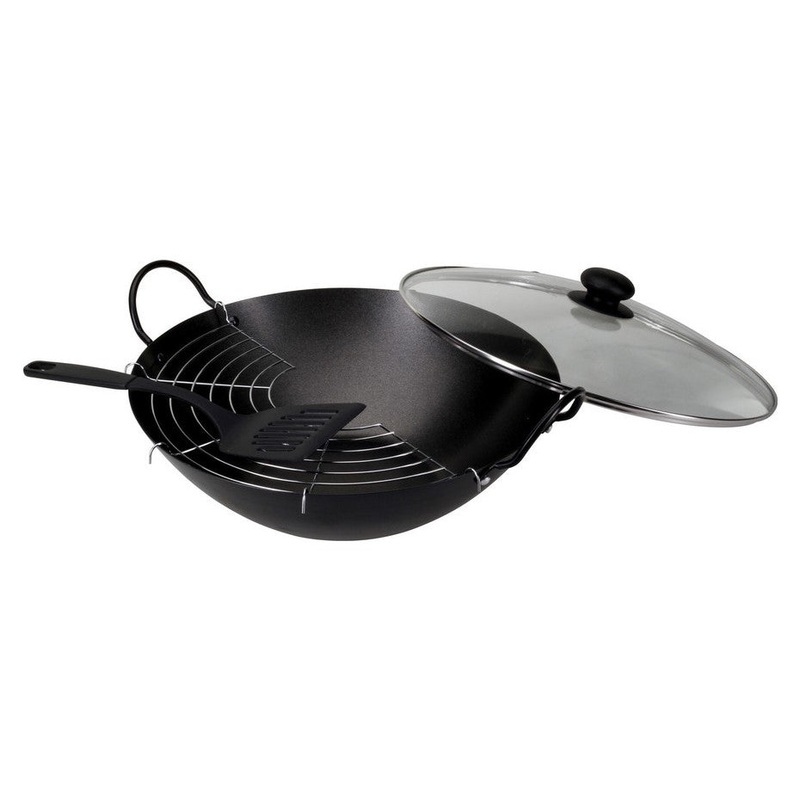 Nouvel Zubehr Wok inkl. Glasdeckel