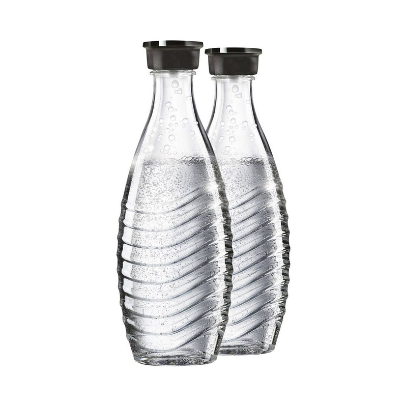Sodastream Kchenmaschinen SodaStream DuoPack Glaskaraffe 2 x 0.6L Glaskaraffen