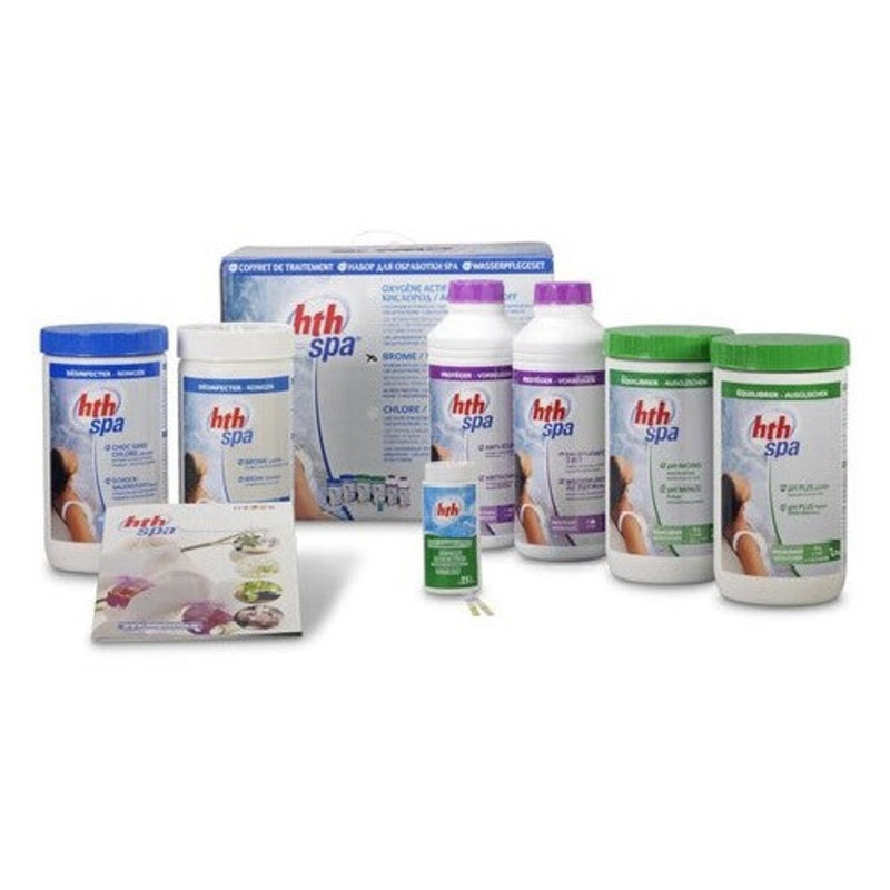 Spa Solutions Zubehr-Whirlpool Starterkit Poolchemie Aktivsauerstoff
