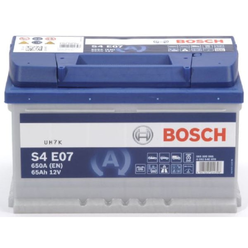 BOSCH Fahrzeugbatterie EFB-Batterie Bosch 12V/65Ah/650A LxBxH 278x175x175mm/S:0