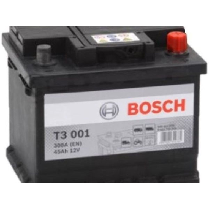 BOSCH Fahrzeugbatterie Starterbatterie Bosch 12V/45Ah/300A