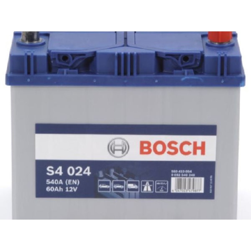 BOSCH Fahrzeugbatterie Starterbatterie Bosch 12V/60Ah/540A LxBxH 232x173x225mm/S:0