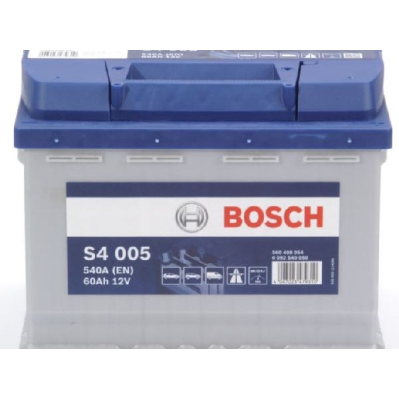 BOSCH Fahrzeugbatterie Starterbatterie Bosch 12V/60Ah/540A LxBxH 242x175x190mm/S:0
