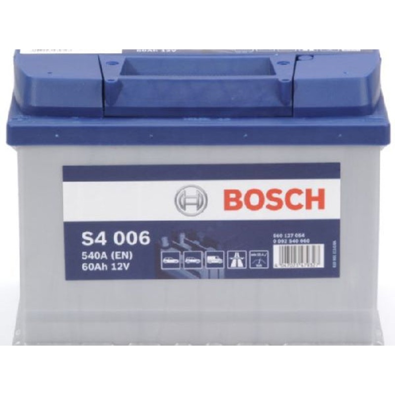 BOSCH Fahrzeugbatterie Starterbatterie Bosch 12V/60Ah/540A LxBxH 242x175x190mm/S:1
