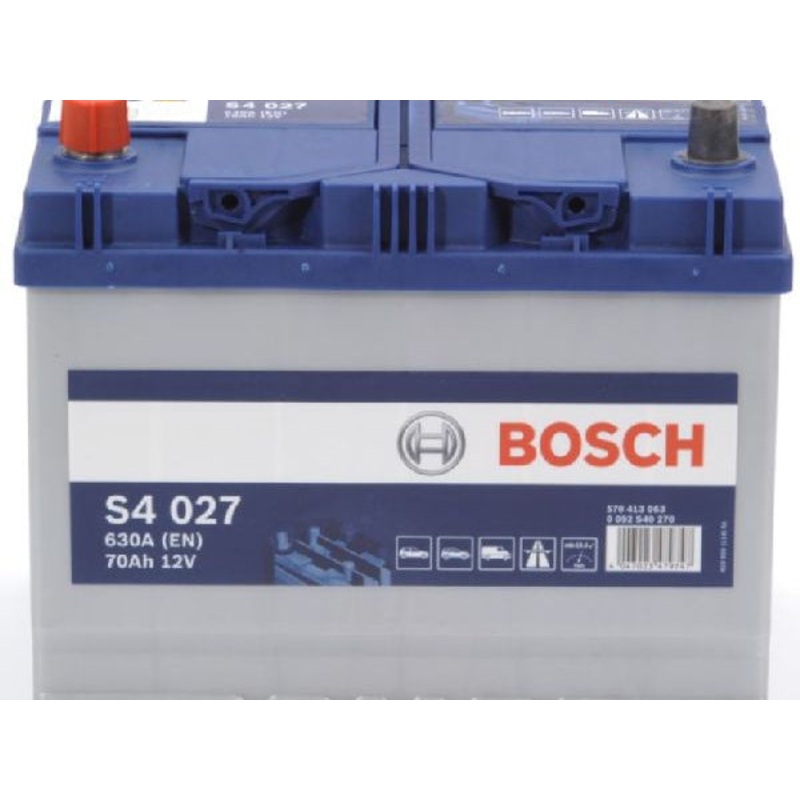 BOSCH Fahrzeugbatterie Starterbatterie Bosch 12V/70Ah/630A LxBxH 261x175x220mm/S:1