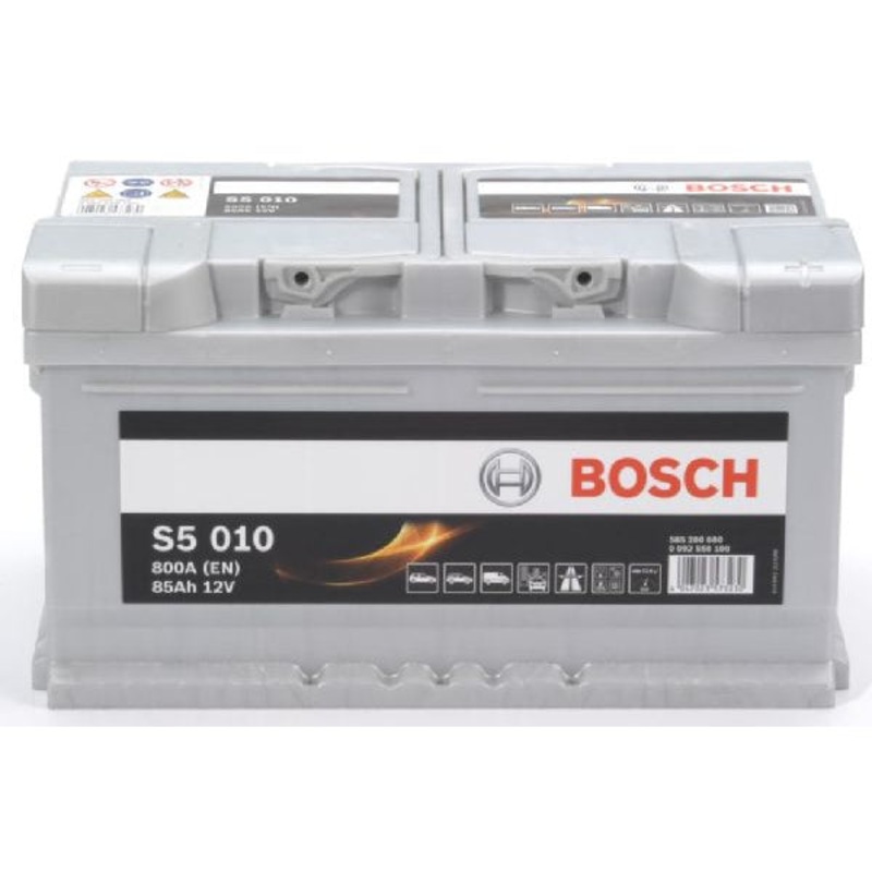 BOSCH Fahrzeugbatterie Starterbatterie Bosch 12V/85Ah/800A LxBxH 315x175x175mm/S:0