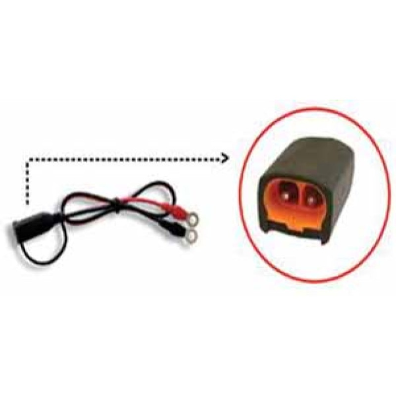 C-tek Fahrzeugbatterie Ladegerte Batterieanschlusskabel (Ringkabelschuh) Stecker orange