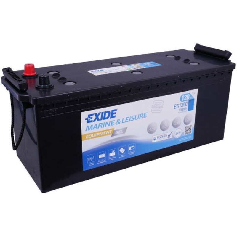 Exide Fahrzeugbatterie Equipment Gel 12V/120Ah/760A LxBxH 513x189x223mm/B0/S:3