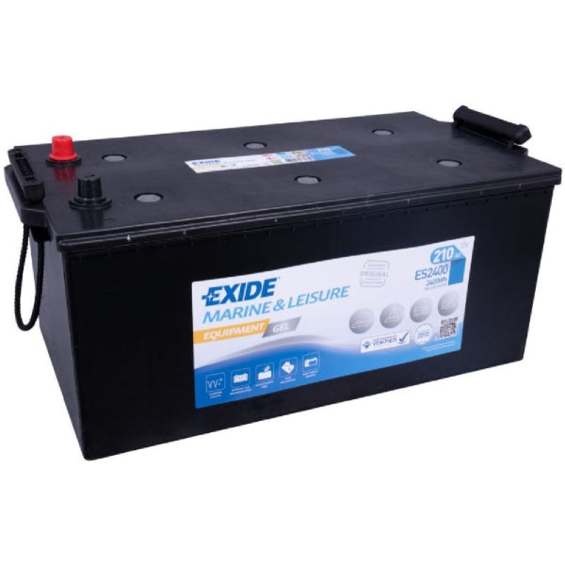Exide Fahrzeugbatterie Equipment Gel 12V/210Ah/1030A LxBxH 518x276x242mm/B0/S:3
