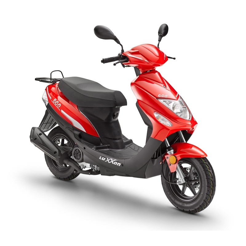 Luxxon Motorroller ECO 45 km/h rot