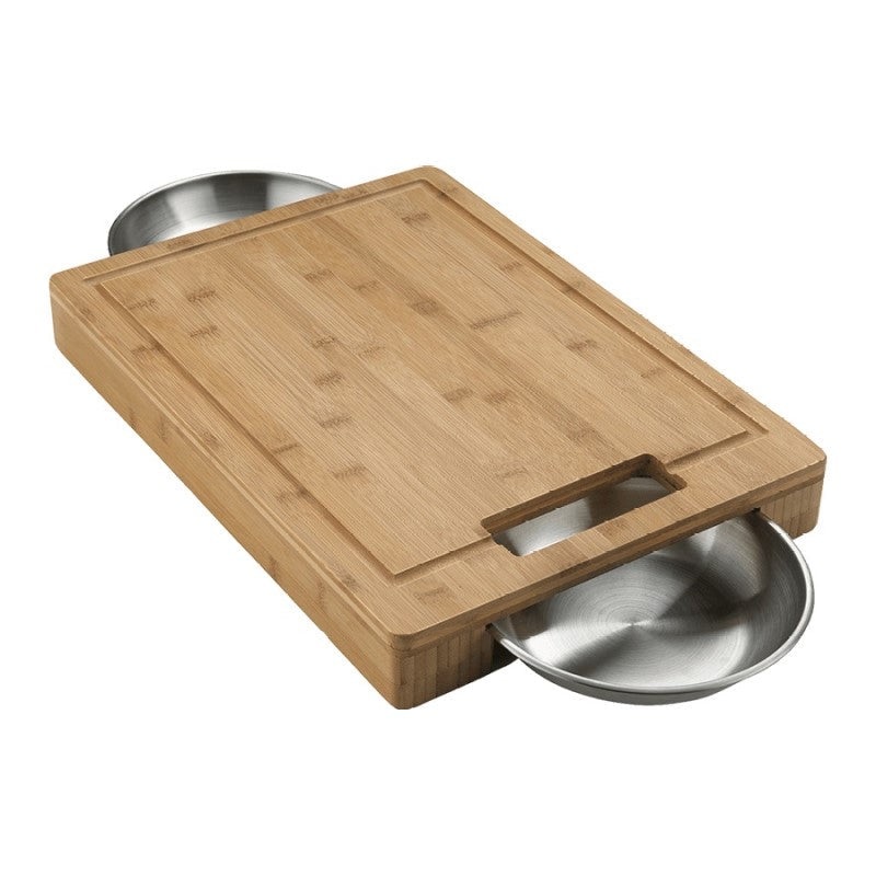 Napoleon Zubehr-Grill PRO Schneidebrett 33 x 46 cm + 2 Schalen