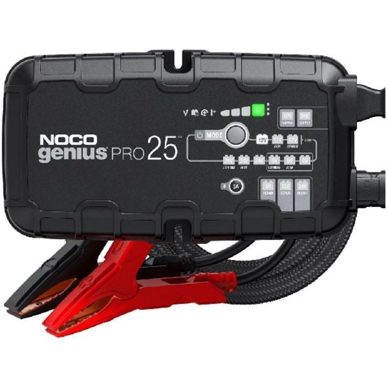 NOCO Fahrzeugbatterie Ladegerte Genius Pro 25 Batterieladegert 25A/
