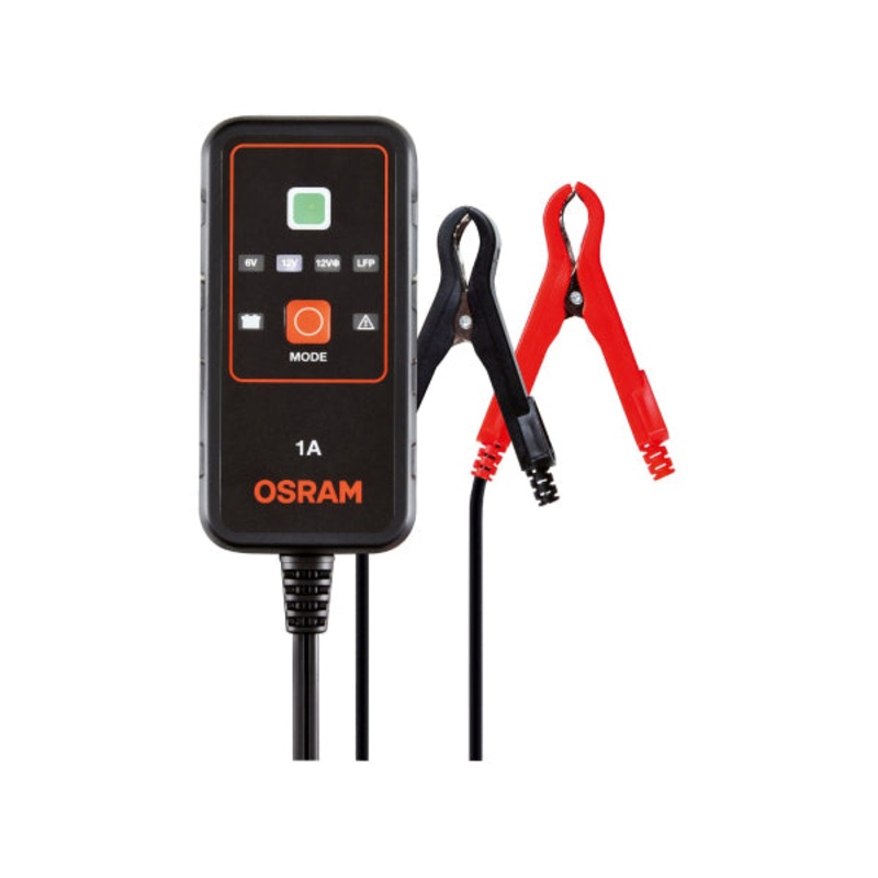 OSRAM Fahrzeugbatterie Ladegerte Batterieladegert 1A/6-12V