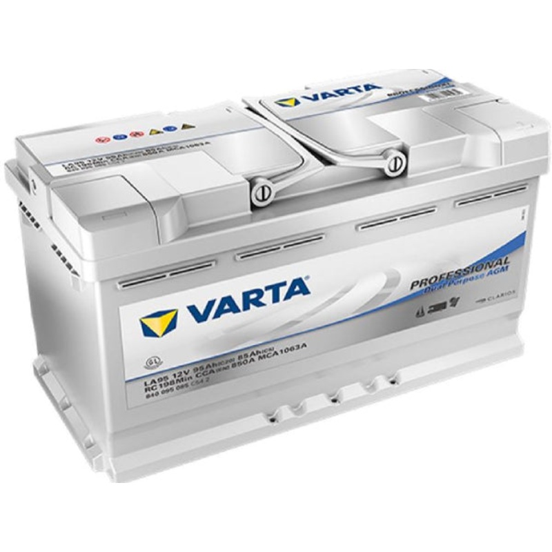 VARTA Fahrzeugbatterie Batterie AGM 12V/95Ah/850A