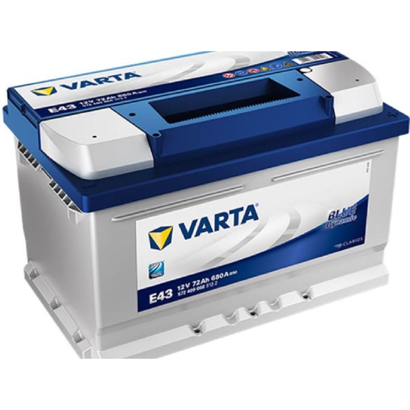 VARTA Fahrzeugbatterien Starterbatterie 12V/72Ah/680A