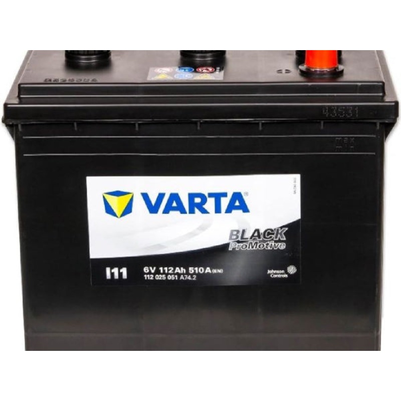VARTA Fahrzeugbatterien Starterbatterie Varta 6V/112Ah/510A