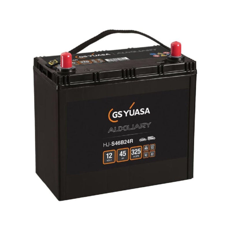 YUASA Fahrzeugbatterie Autobatterie 12V/45Ah/325A