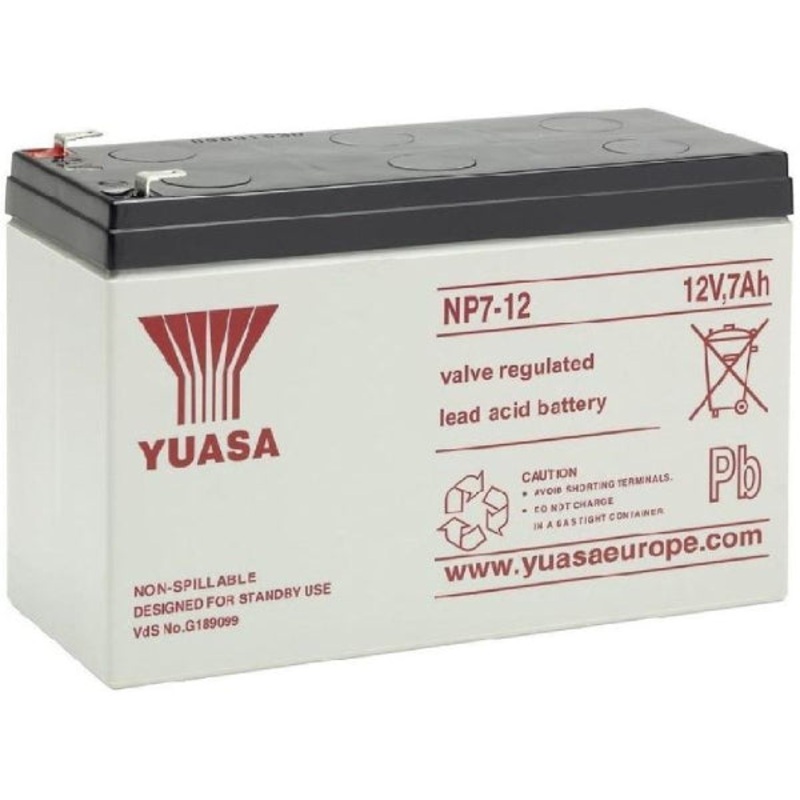 YUASA Fahrzeugbatterie Auxilliary 12V/7Ah
