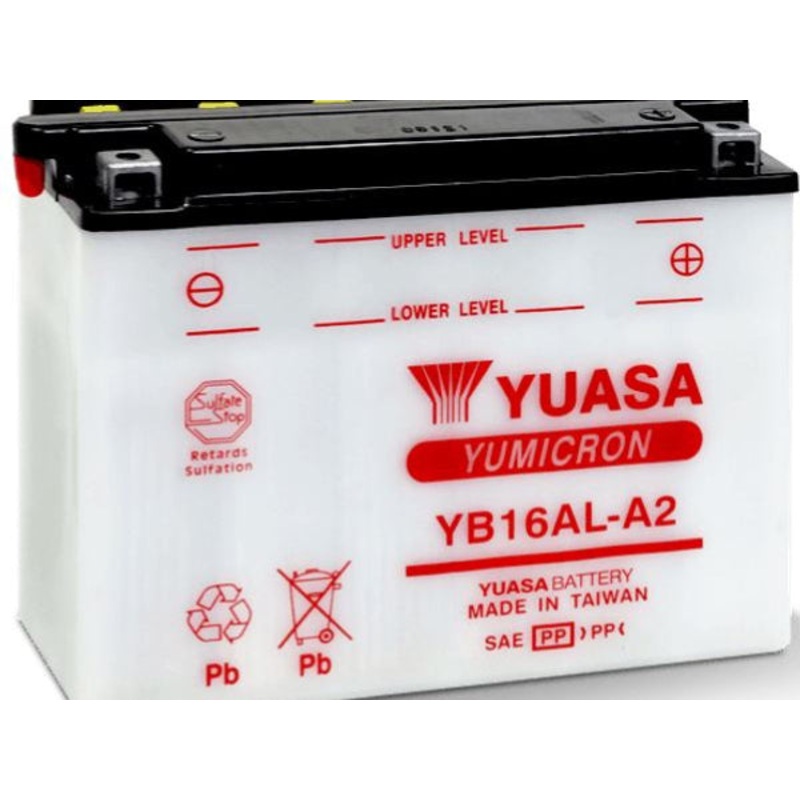 YUASA Fahrzeugbatterie Yumicron 12V/16.8Ah/210A