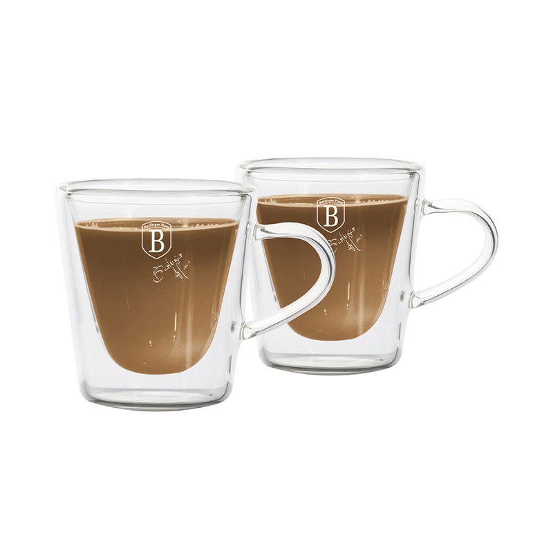 Berlinger Haus Kchenbedarf Haus Espresso Glas 80ml 2er Set