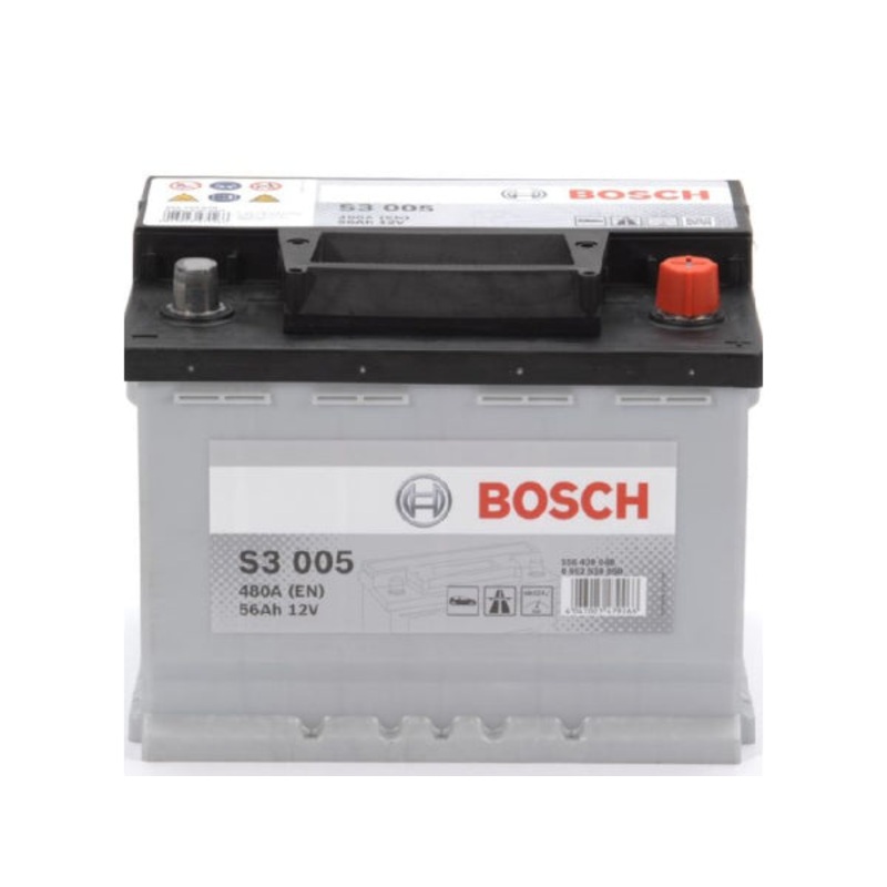 BOSCH Fahrzeugbatterie Starterbatterie Bosch 12V/56Ah/480A