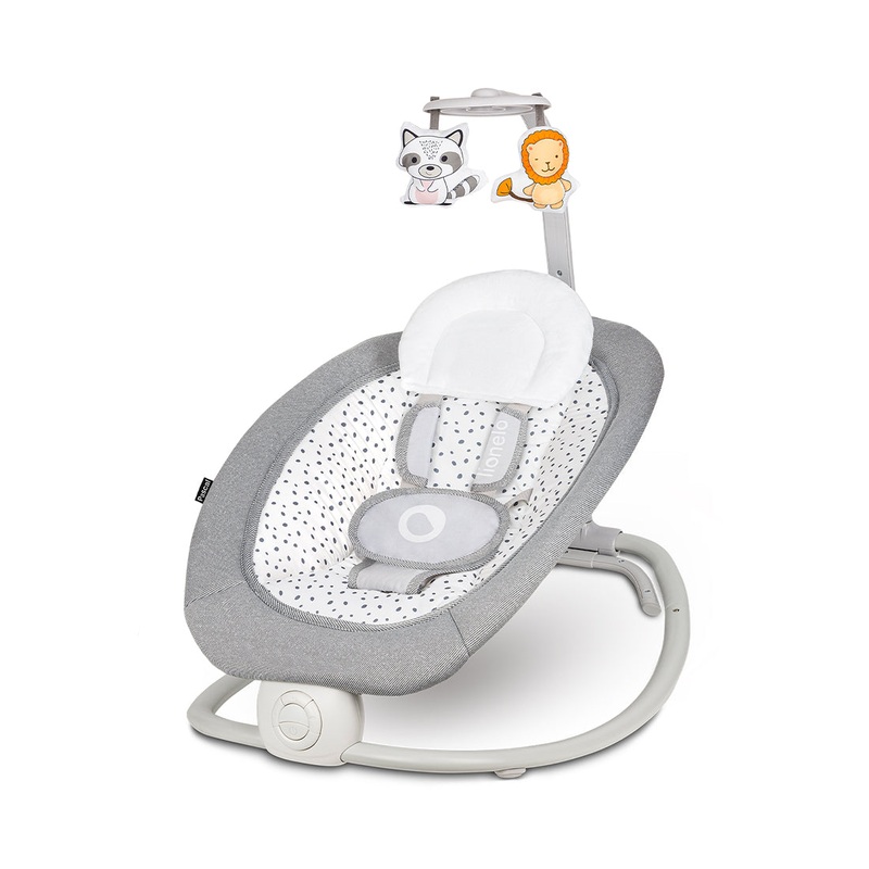 Lionelo Zubehr Haushalt Babywippe Pascal Grey Dove