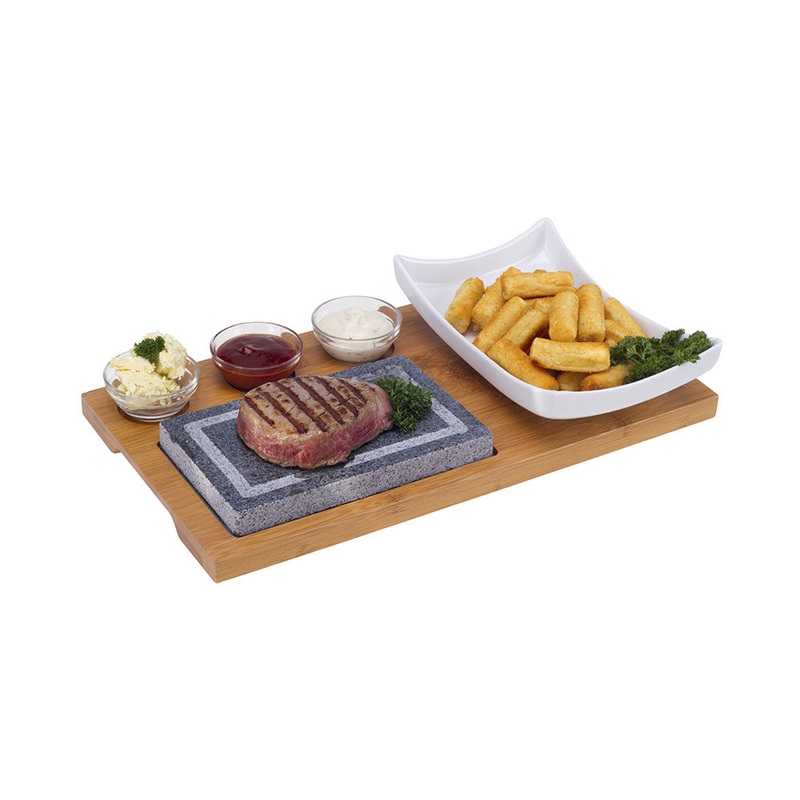 Nouvel Kchenbedarf Hot Stone Platte 6-teilig