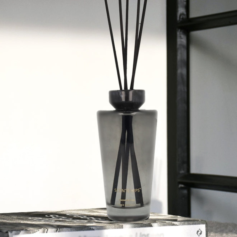 Scentchips Diffuser Cone Secrets de Paris Reed inkl Glas und Stbchen XL 500 ml