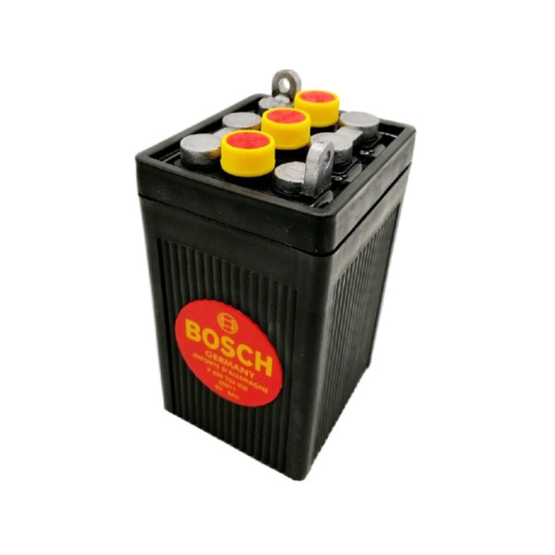 BOSCH Fahrzeugbatterie Oldtimer Batterie Bosch 6V/8Ah/40A