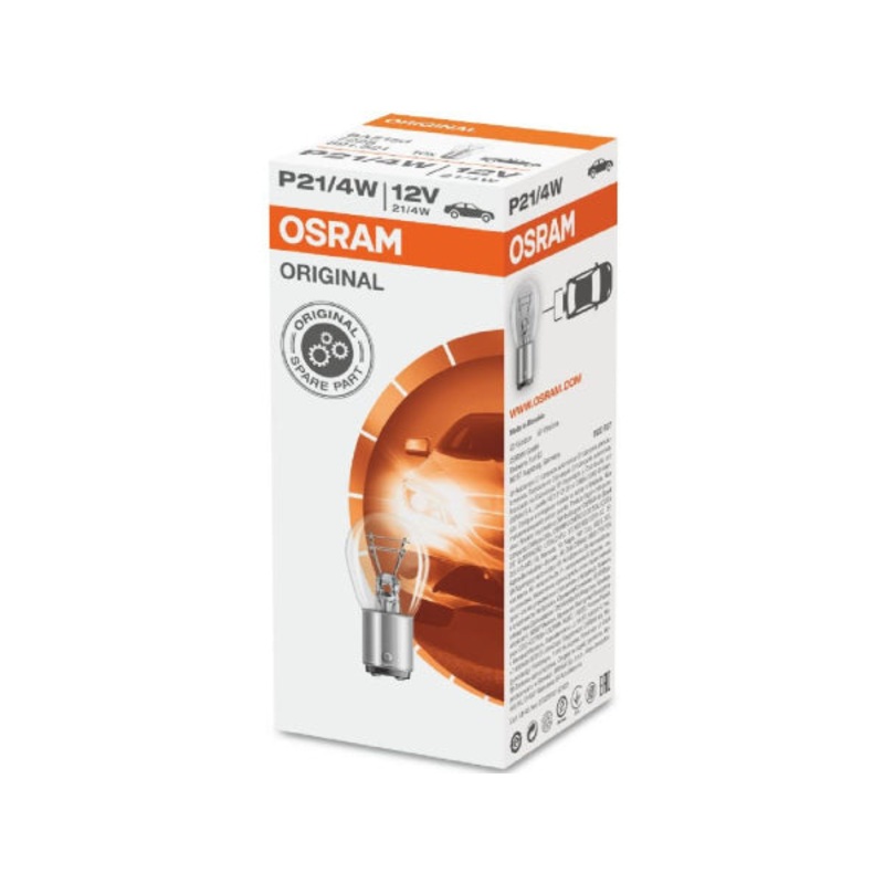 OSRAM Ersatzlampe 12V 21/4W BAZ15d