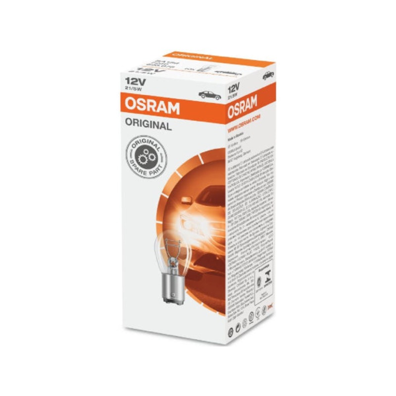 OSRAM Ersatzlampe 12V 21/5W BA15d