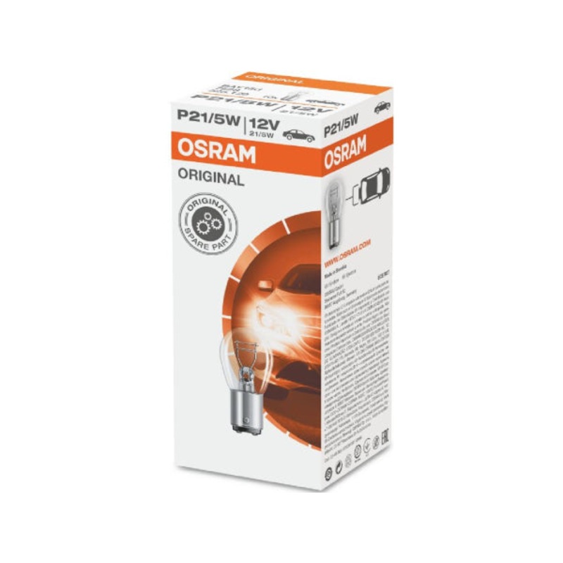 OSRAM Ersatzlampe 12V 21/5W BAY15d
