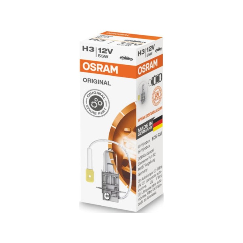 OSRAM Ersatzlampe H3 12V 55W PK22s